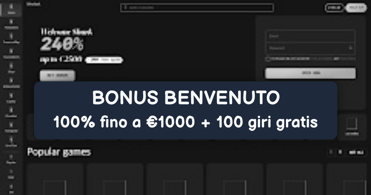 WinShark Casino Italia